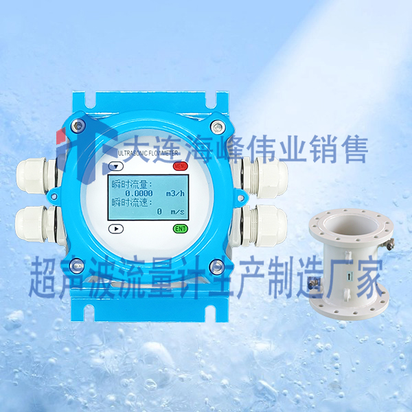单声道电池供电IP68型超声波流量计管段式