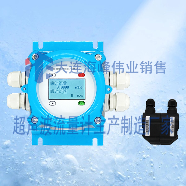 单声道电池供电IP68型超声波流量计外夹式